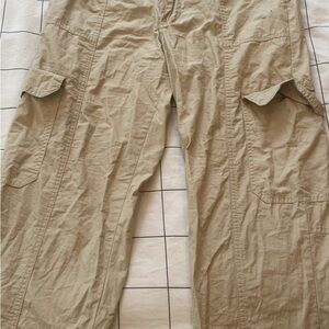 Women’s Tan Cargo Pants